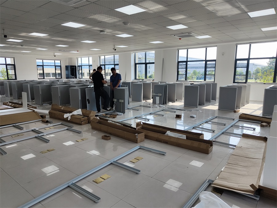 湖北省黃石市天然氣銷售公司華中職業(yè)技能實(shí)訓(xùn)基地升降屏風(fēng)培訓(xùn)室 (14)